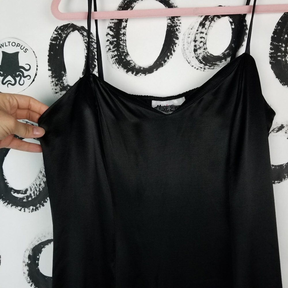Vintage 90s Y2K Slip Dress Maxi Next Era Bias - Picture 3 of 6